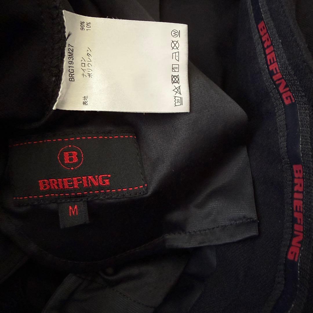ブリーフィングゴルフ　パンツ　黒　M〜L相当　ブラック　秋冬　BRIEFING