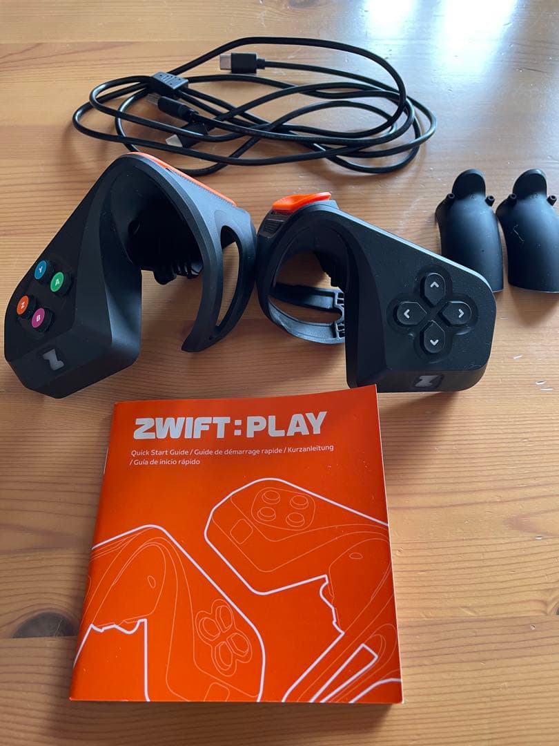 ZWIFT PLAY コントローラー 左右 箱無し 説明書 充電ケーブル 有り
