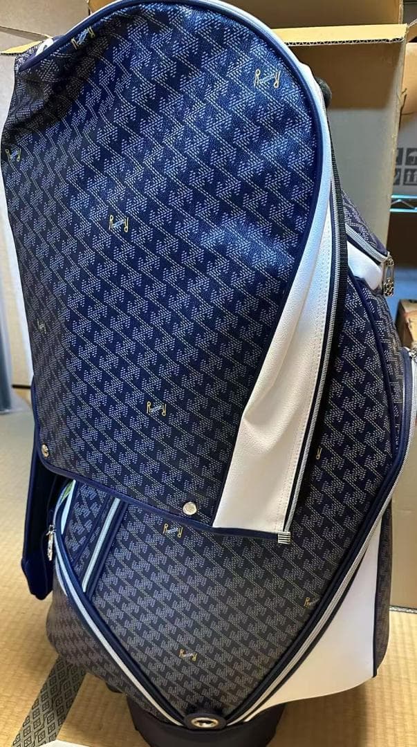 Resurrection オリオラ No.4 キャディバッグ ネイビーブルー