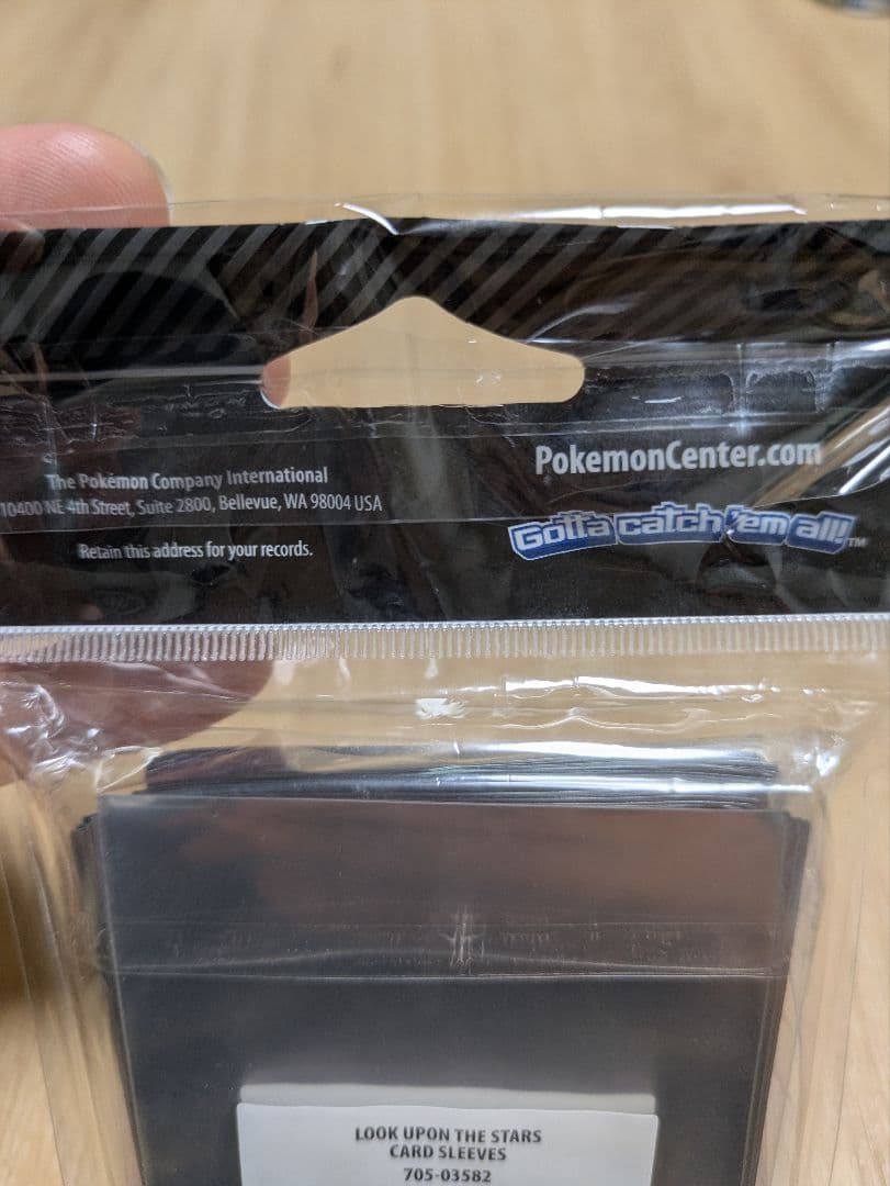 ピカチュウ　天体観測　WCS 海外サプライ　スリーブ