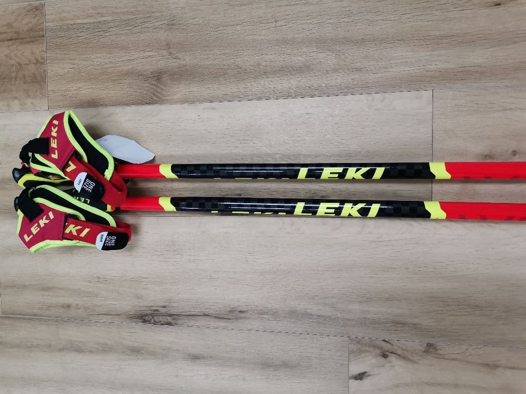 激レア 日本未入荷 21/22 レキ LEKI WCR SL 3D アルミ18Φ