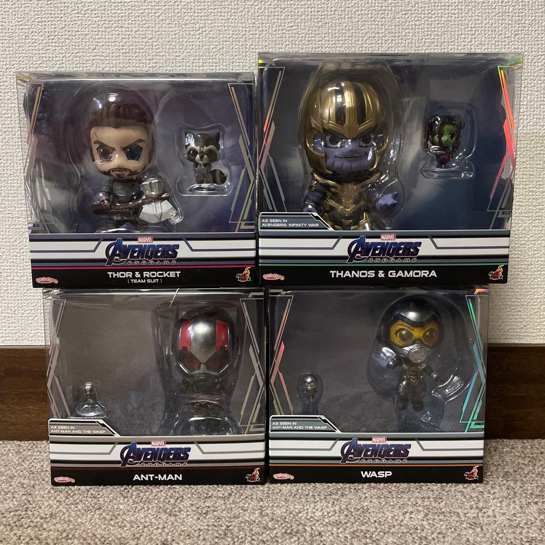 【コスベイビー ボックス】アントマン　ワスプ　ソー　ロケット　サノス　ガモーラ