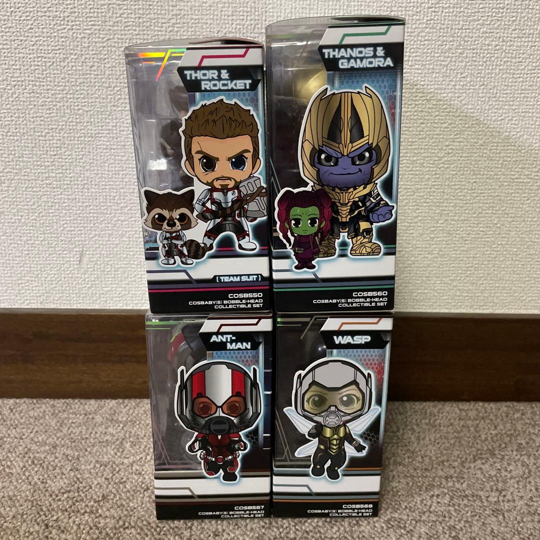 【コスベイビー ボックス】アントマン　ワスプ　ソー　ロケット　サノス　ガモーラ