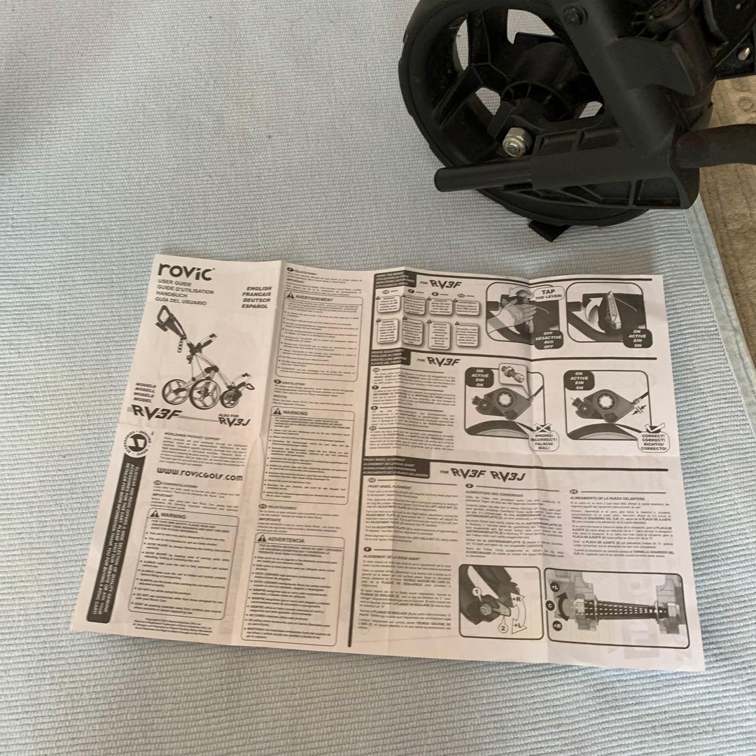 クリックギアrovic ゴルフカート 折りたたみ式