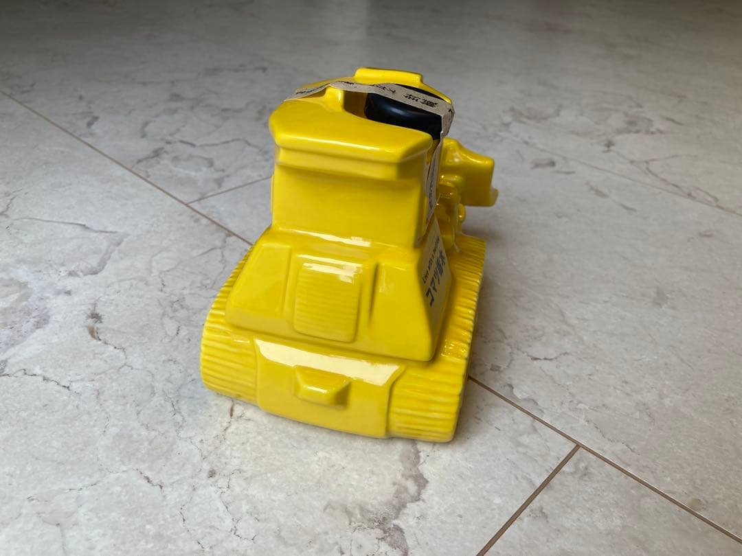 コマツ ブルドーザー型 ホイルローダー型 陶器製 焼酎 セット非売品