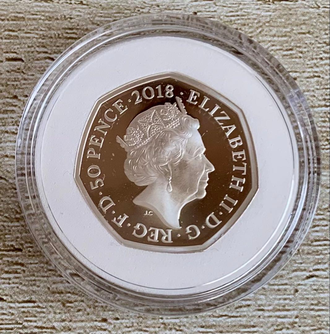 2018年 フロプシー プルーフ銀貨 ビアトリクスポター ピーターラビット