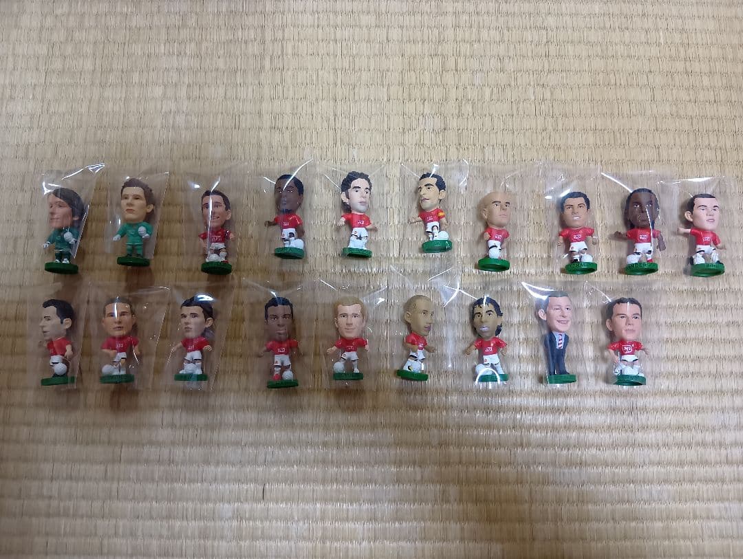 コリンシアン マンチェスターユナイテッド 2007-2008 フィギュア 19体