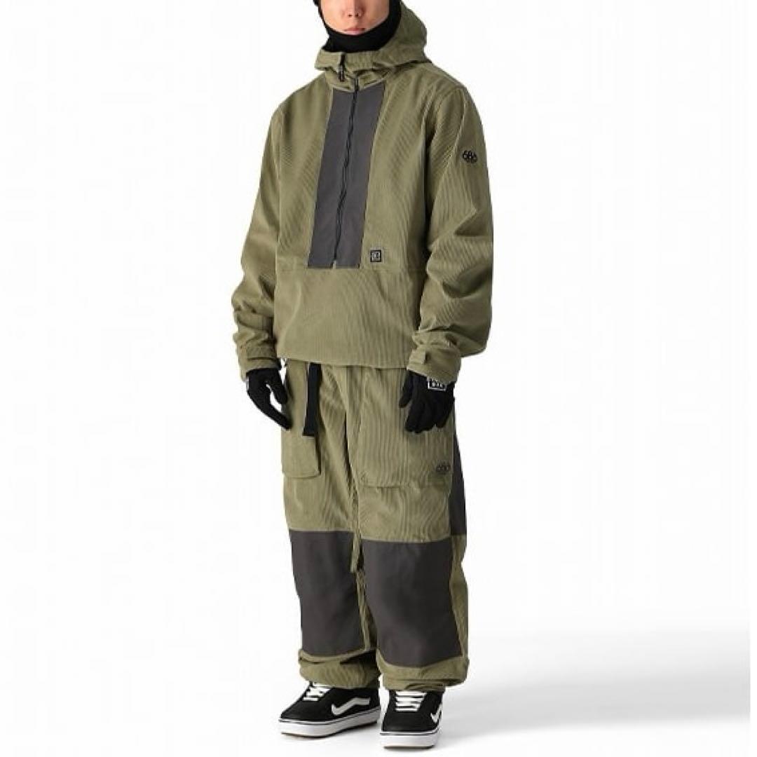 上下セット　686 GHOST 2.5L SHELL ANORAK&PANT L