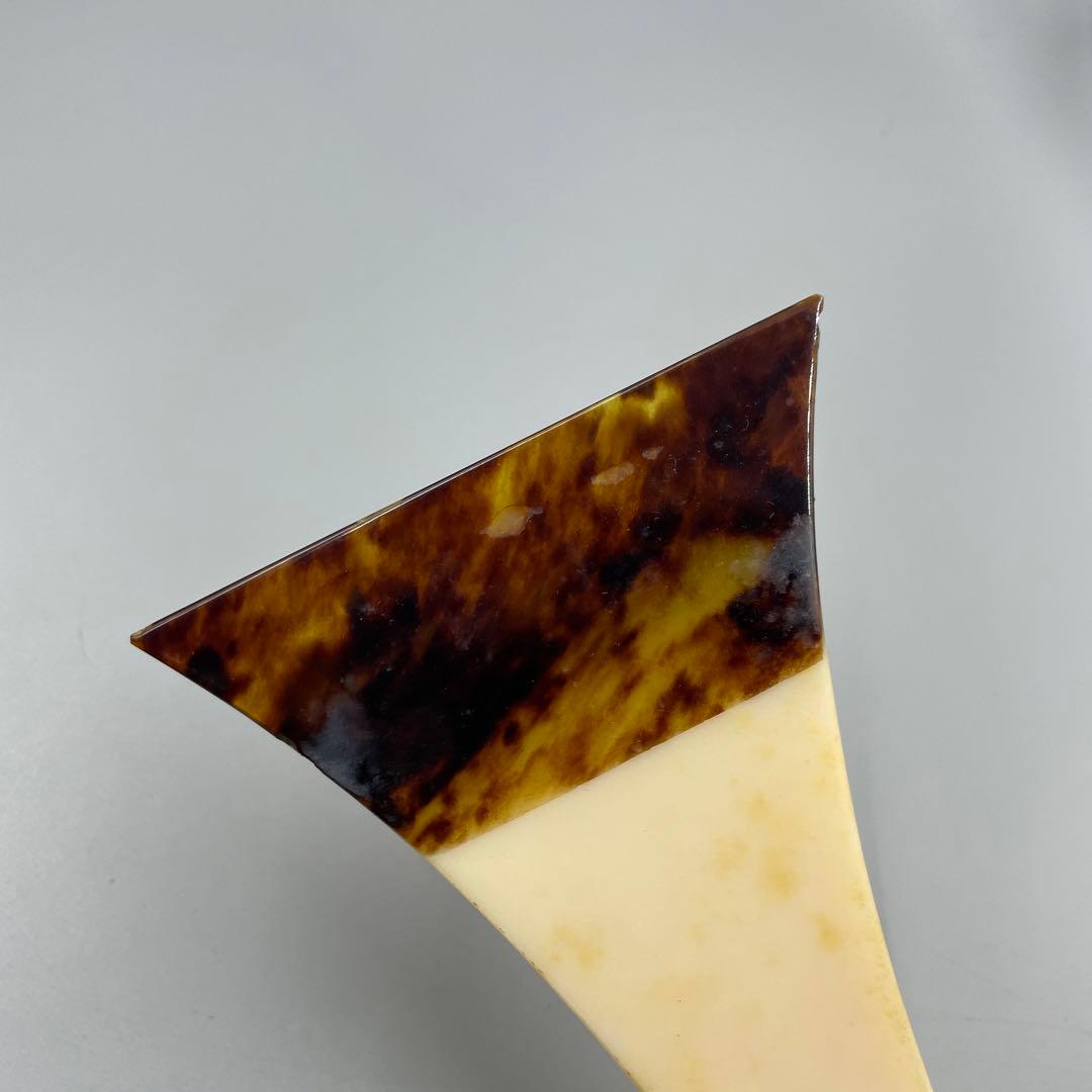 239ヴィンテージ 天然素材　三味線バチ　重さ約114g