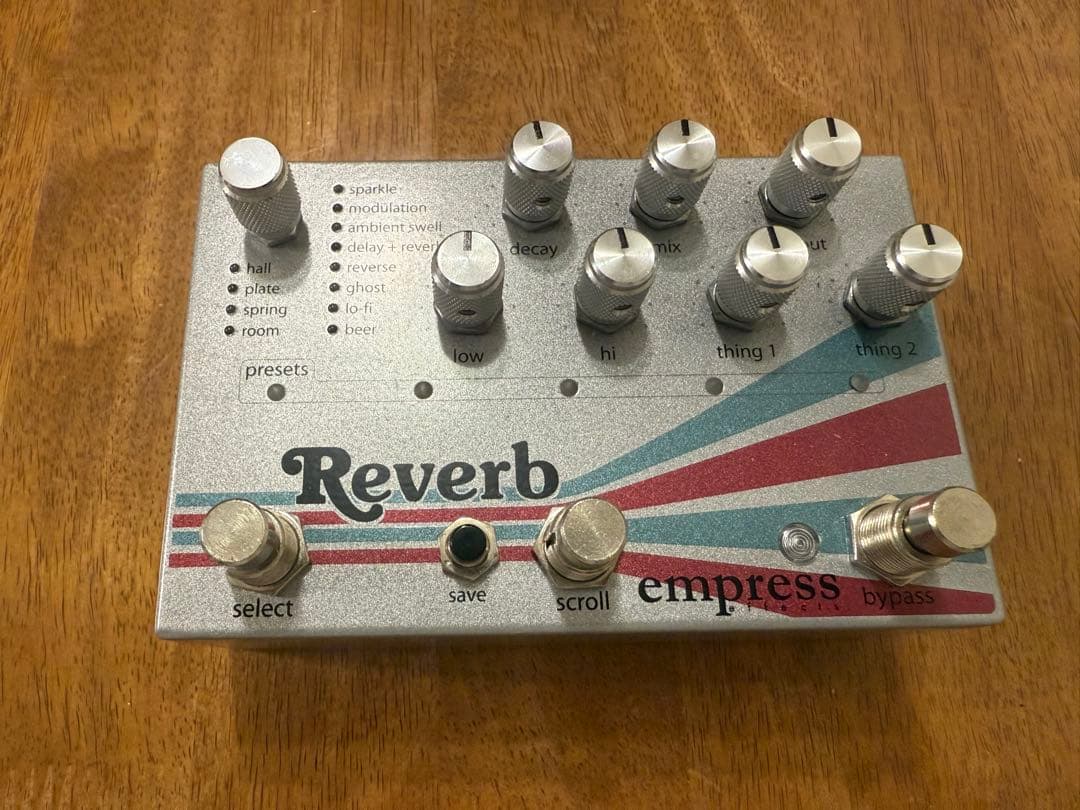 Empress Reverb ギターエフェクター
