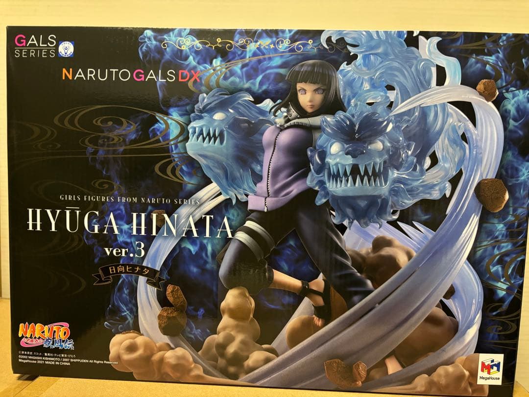 メガハウス　ギャルズDX ナルト疾風伝　日向ヒナタ Ver.3 フィギュア