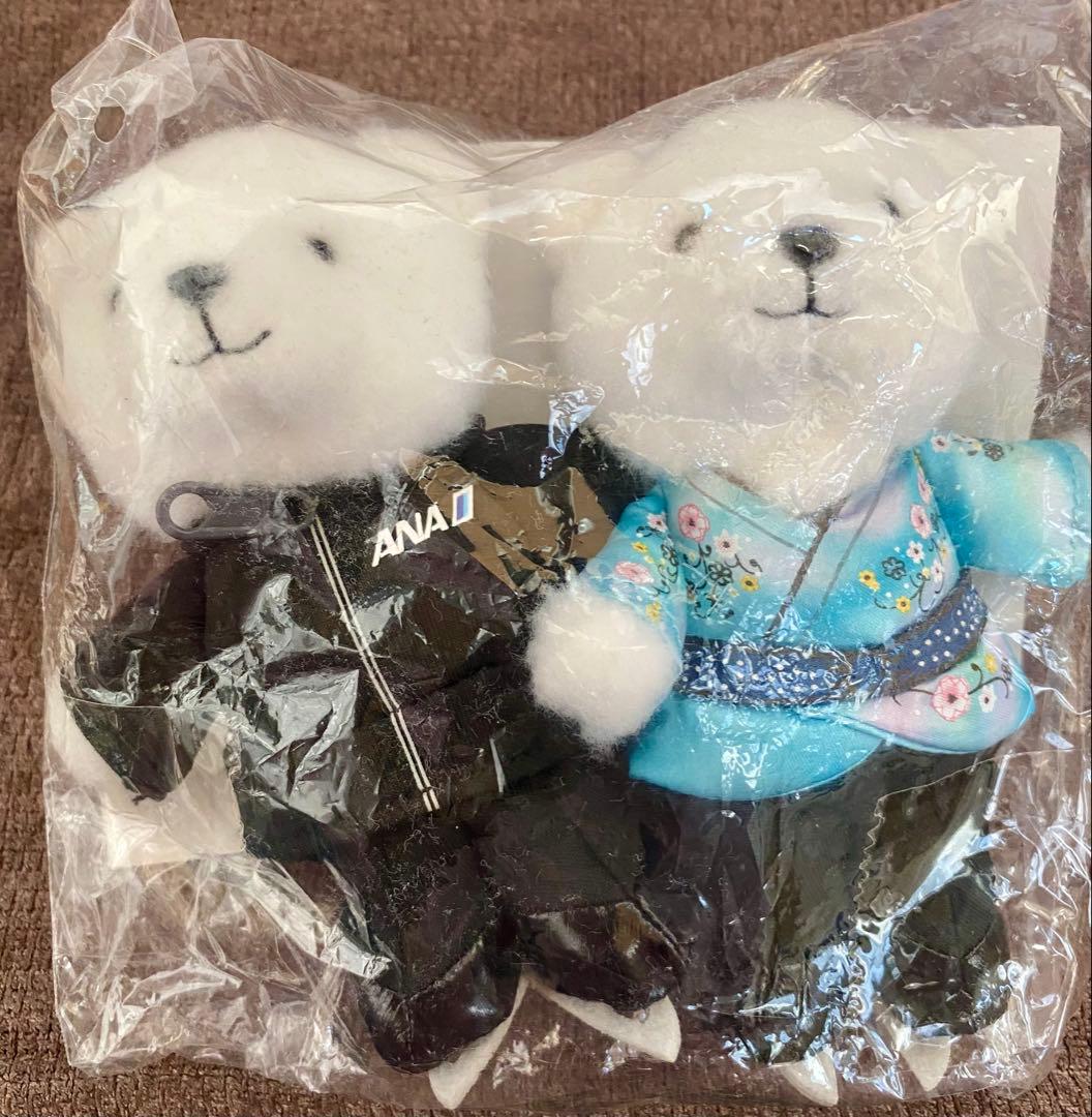 新品 ANA YUZU羽生結弦フライトベアキーホルダー天と地と ANAオリジナル