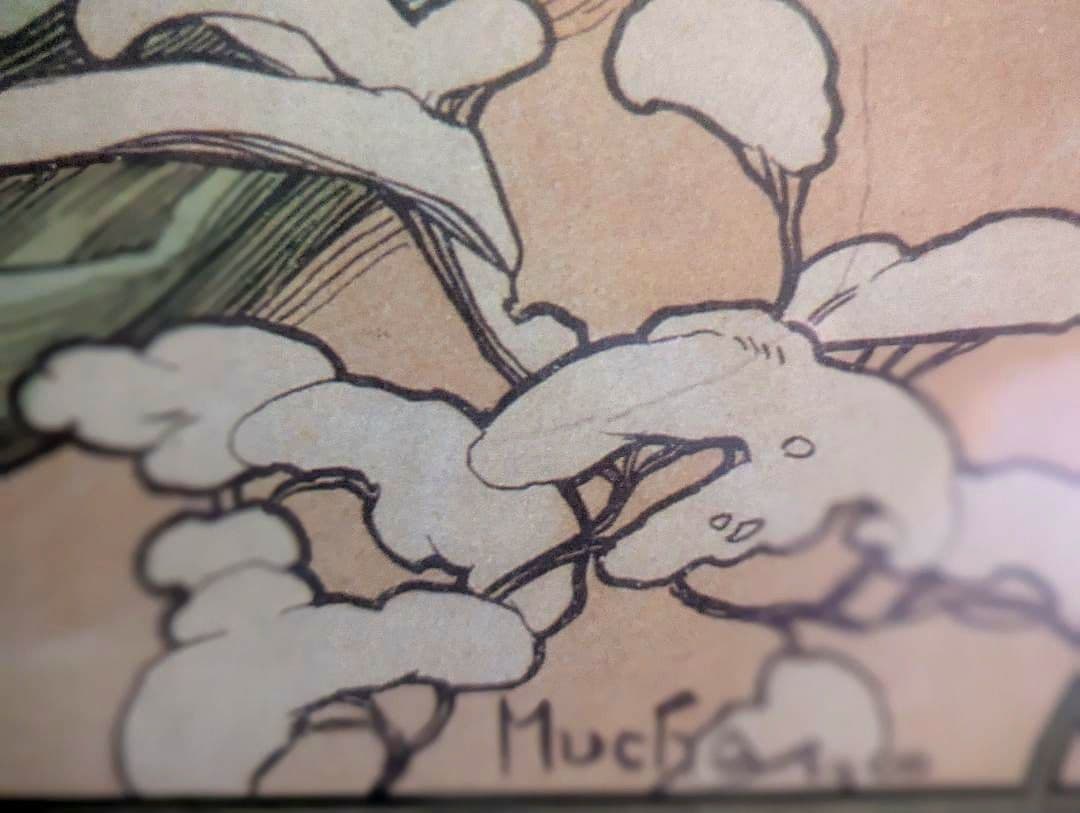 Alphonse Mucha 額縁入りリトグラフ ミッシャ財団監修版