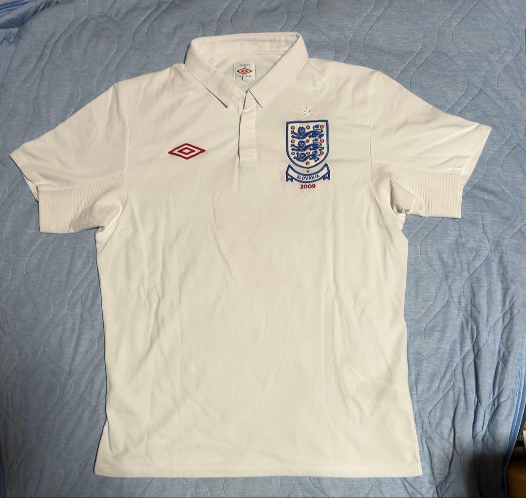 【非売品】イングランド代表09年 スロバキアテストマッチ用 Sz.42 No.9