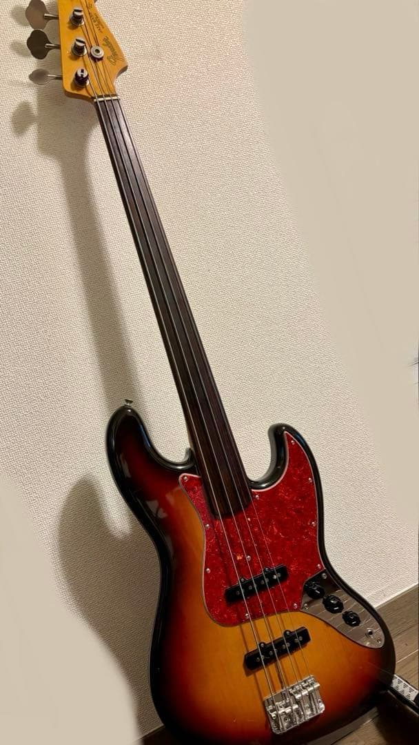 フェンダー JB-62FL 3TSフレットレス 1989年～1990年フジゲン製