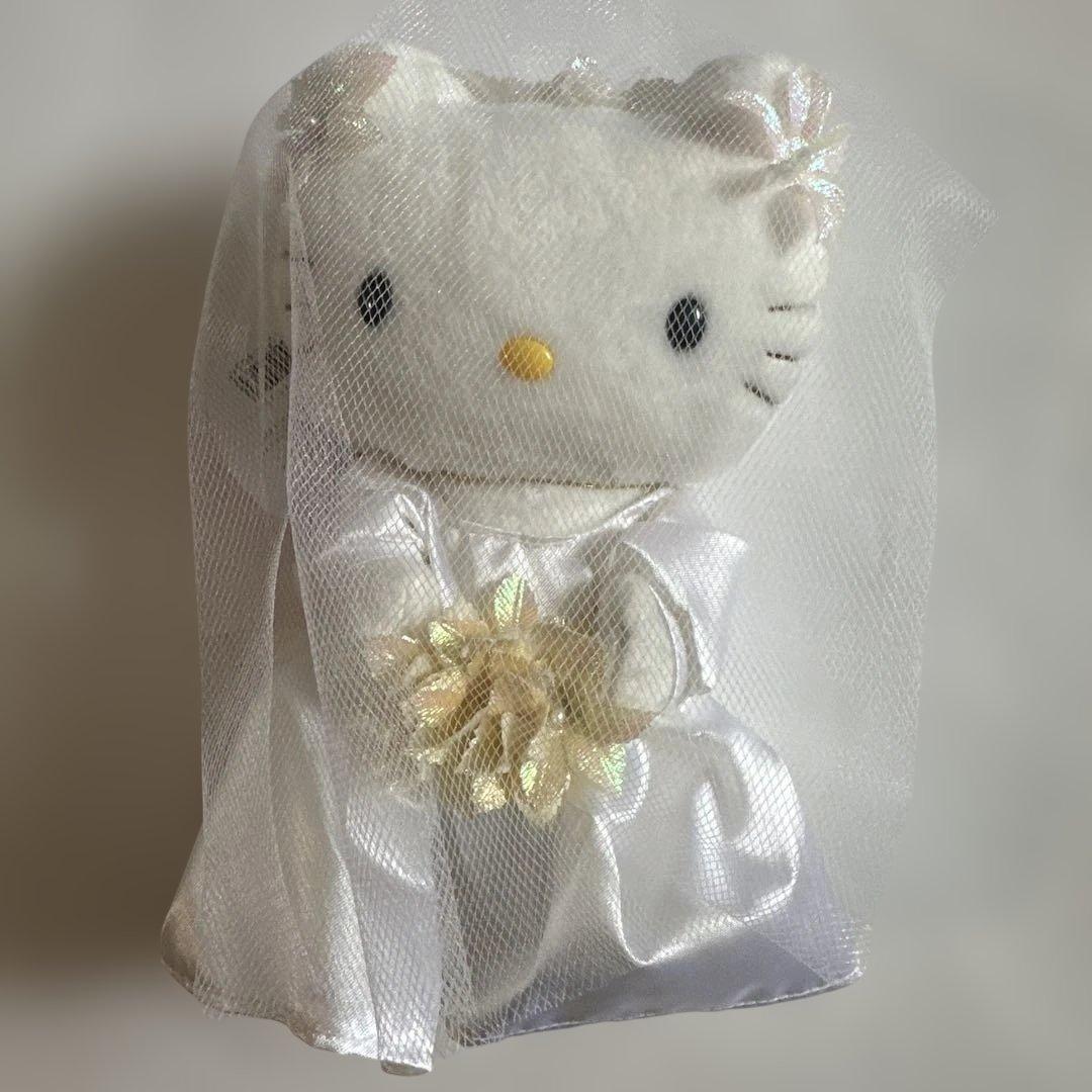 ハローキティ ウェディングビッグドール 2005タグ付