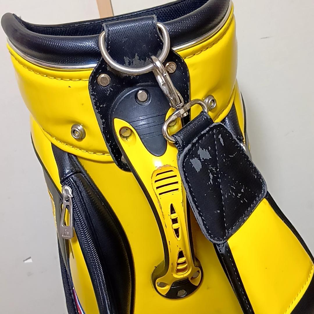 【週末特価】le coq sportif キャディバッグ　6分割　9.5型