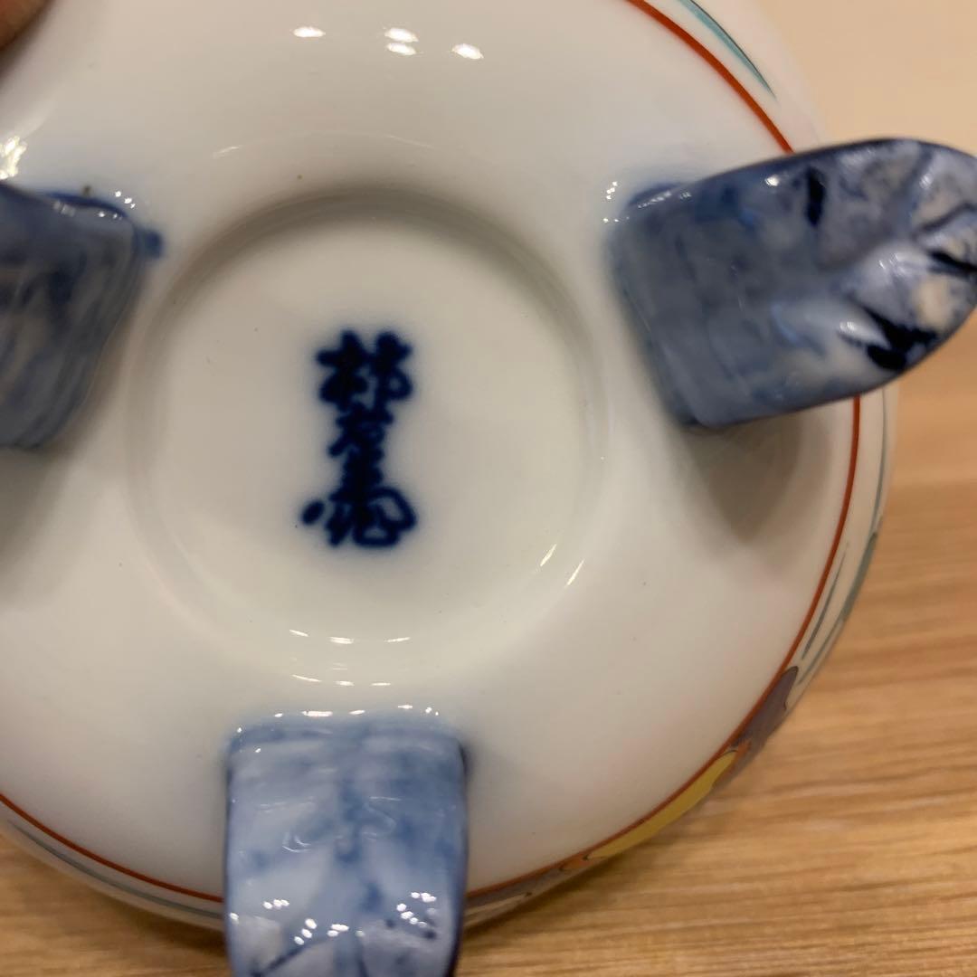 柿右衛門　三足香炉 1客 人間国宝 131