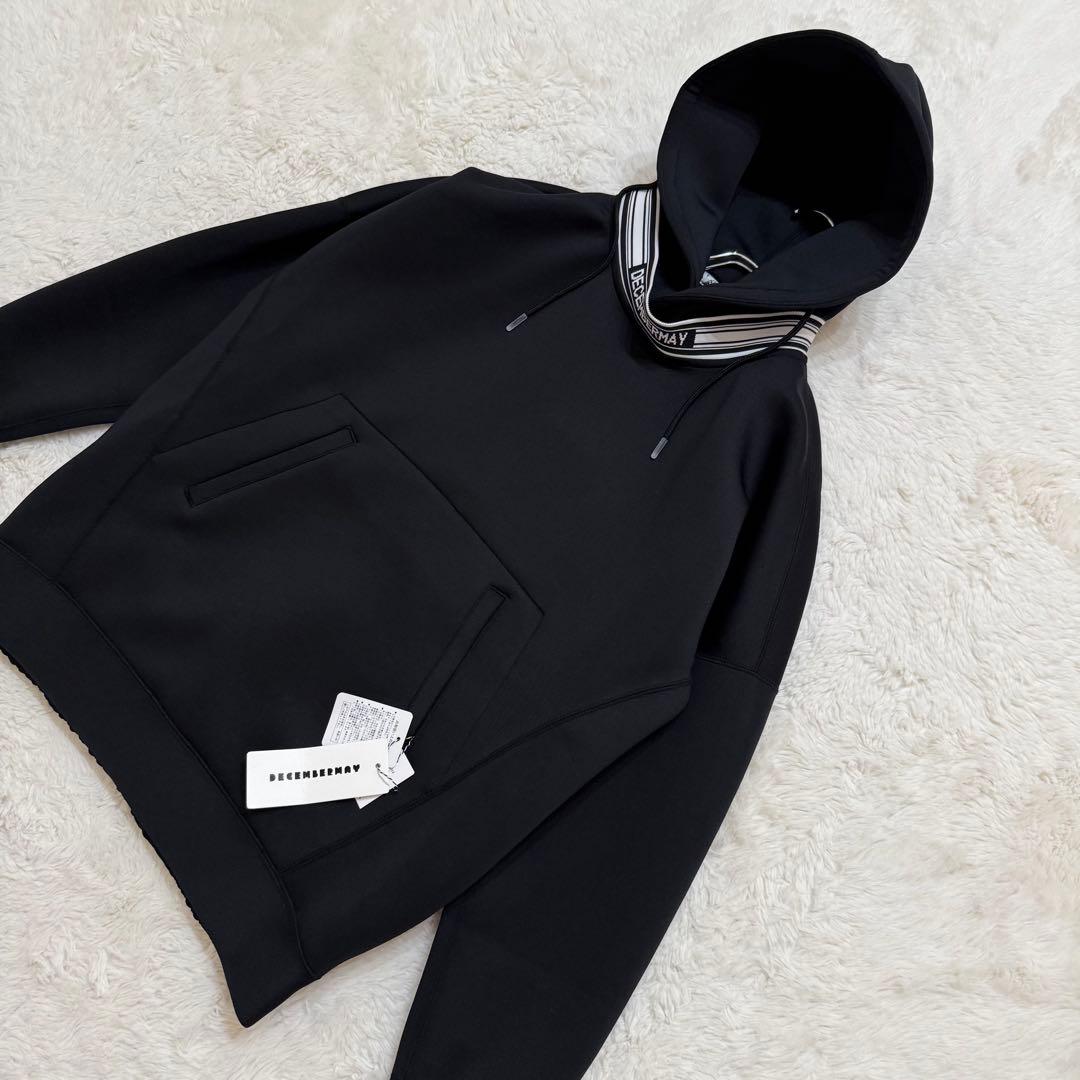 新品 ディセンバーメイ ボンディングパーカーユニセックス S(Lサイズ相当)