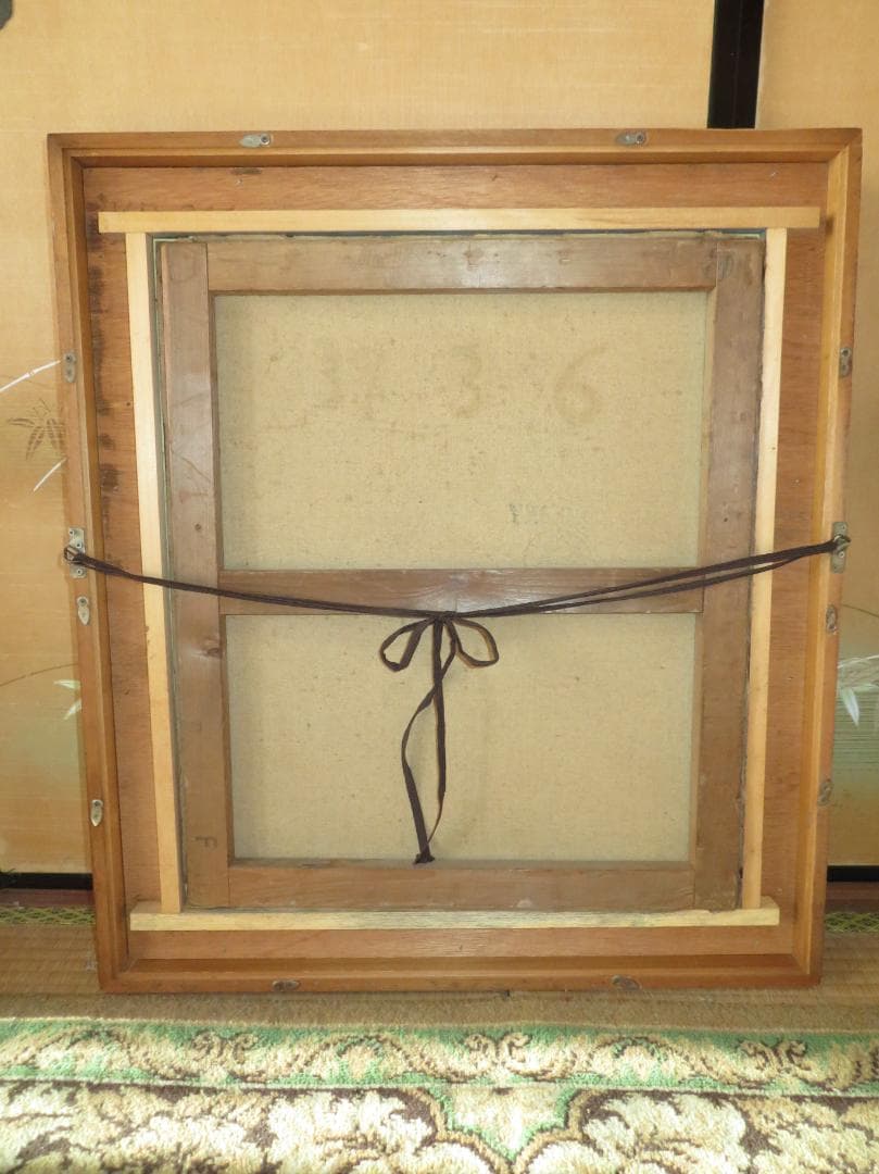 ◆　作者不詳　「裸婦」　油彩　F10号　◆