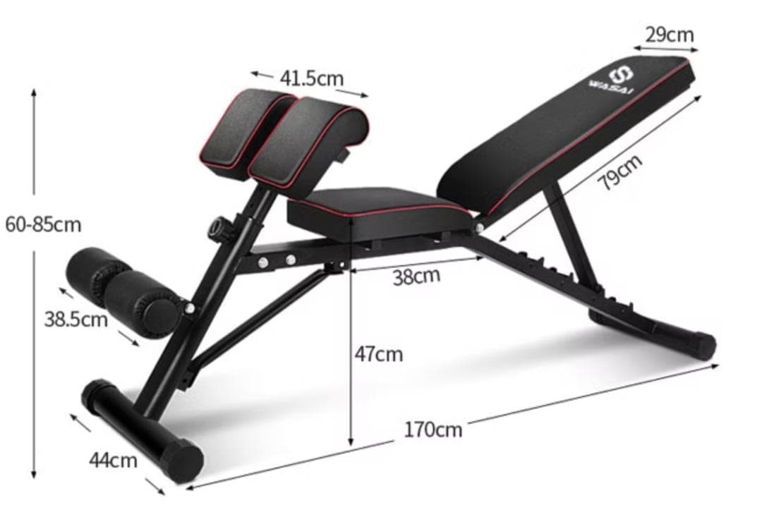 【WASAI マルチトレーニングベンチ】自宅トレーニングに最適！