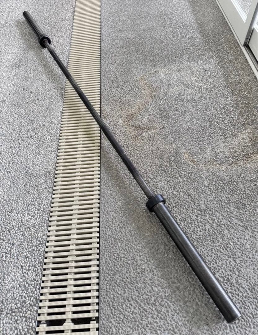 日*門様 送料込 20kg 高級 オリンピック バーベル 220cmブラックオキ