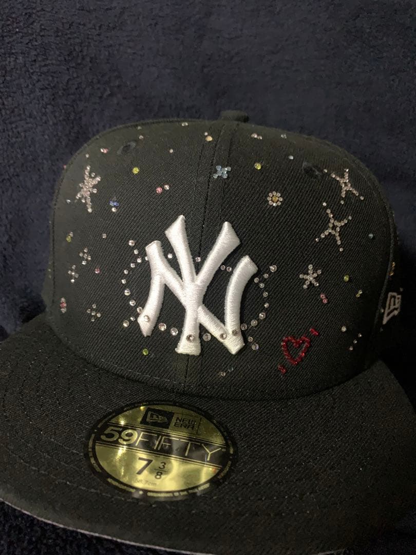カラフル✨ジュエルキャップNew Era スワロフスキーキャップ 7 1/8
