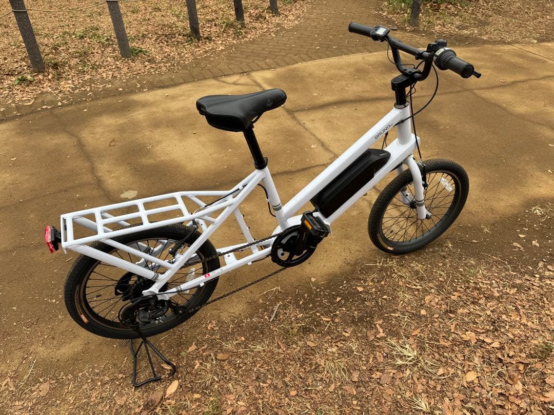 Bruno e-tool 電動アシスト自転車（2021年モデル・ホワイト）要修理