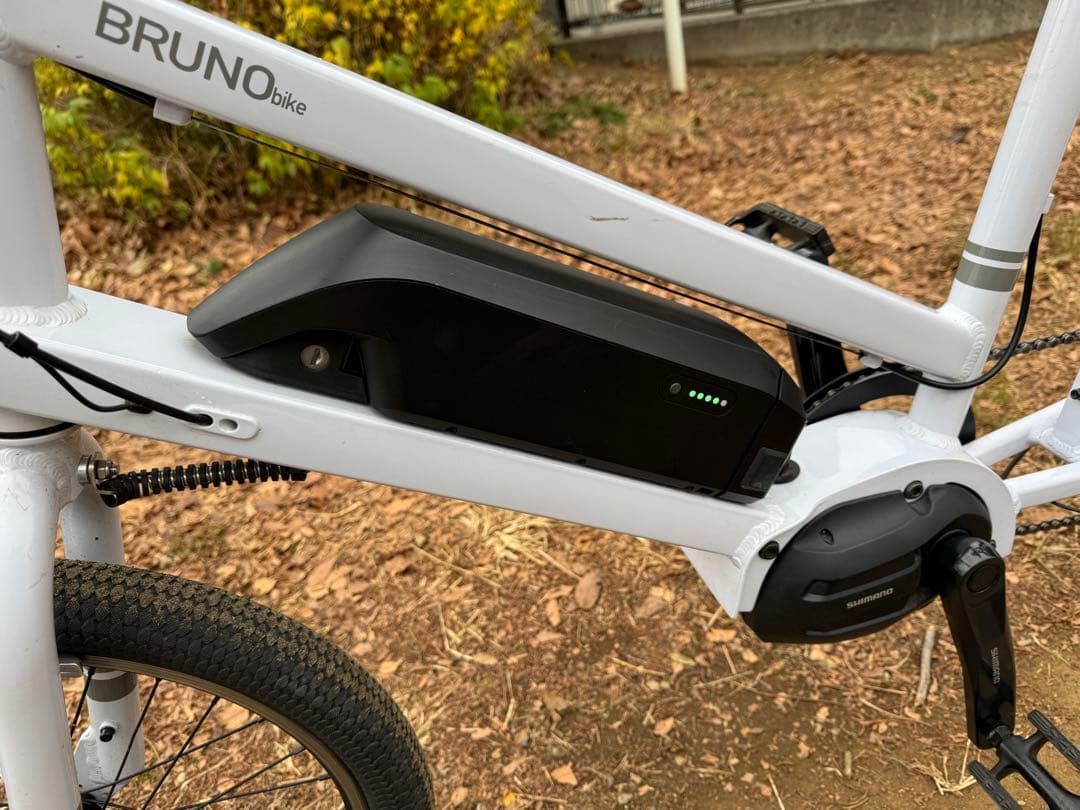 Bruno e-tool 電動アシスト自転車（2021年モデル・ホワイト）要修理