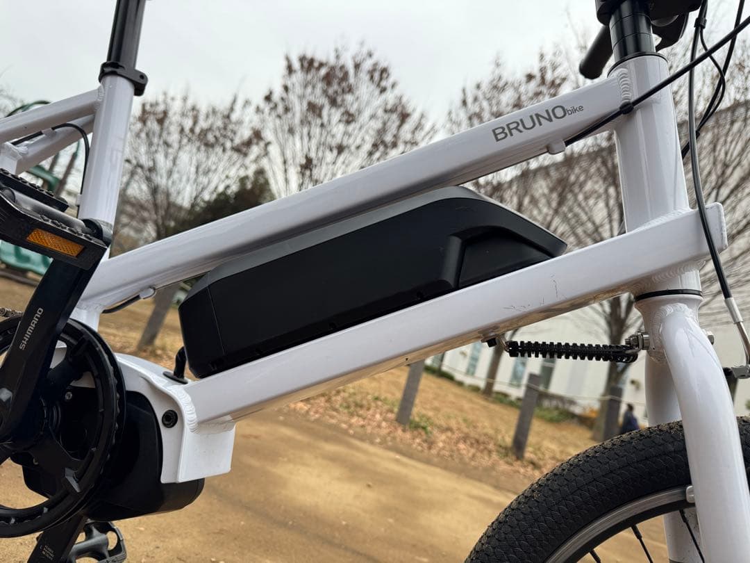 Bruno e-tool 電動アシスト自転車（2021年モデル・ホワイト）要修理