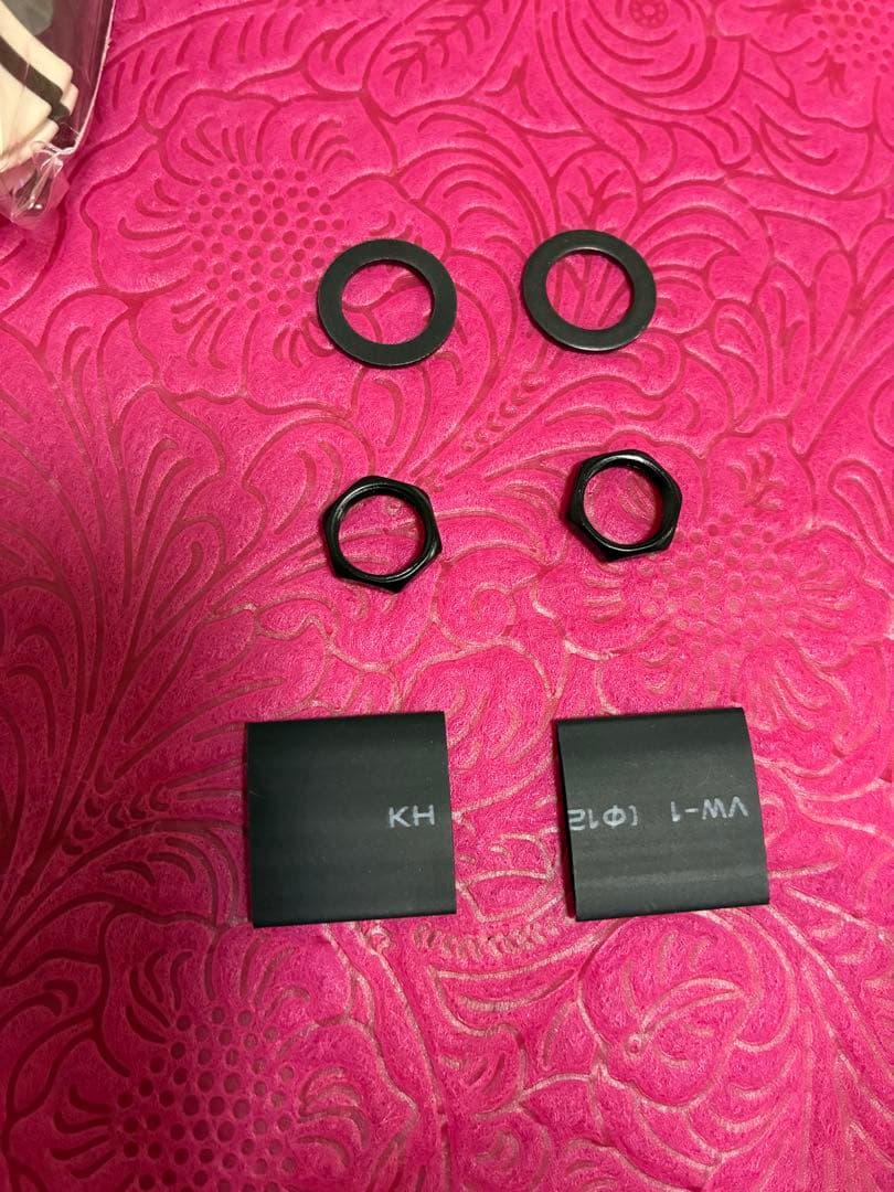 二胡用機械式弦軸 ★黒檀★2本セット★新品