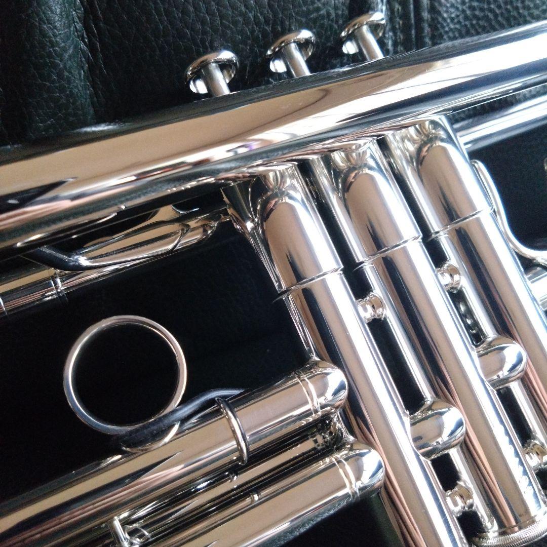 XOトランペット1602LTR−S 純正ケース付　XOマウスピース3C付