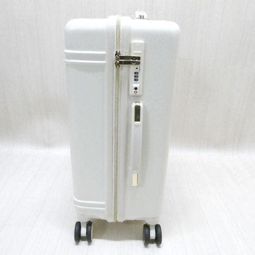 ディズニー スーツケース Mサイズ ジッパータイプ ミッキー ホワイト