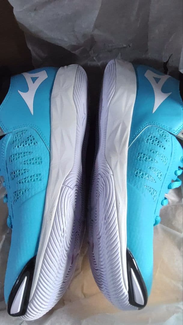 Mizuno バレーボールシューズ 青