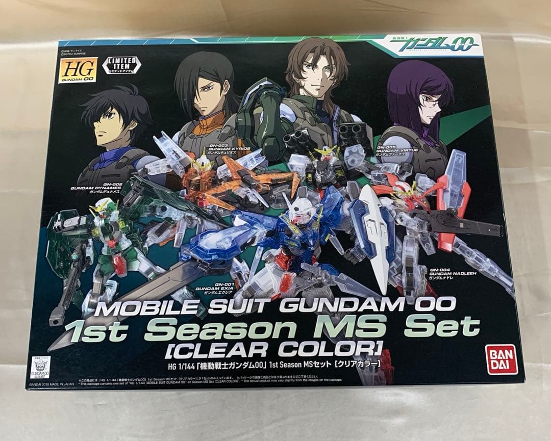 1/144 HG 1st Season MSセット クリアカラー イベント限定