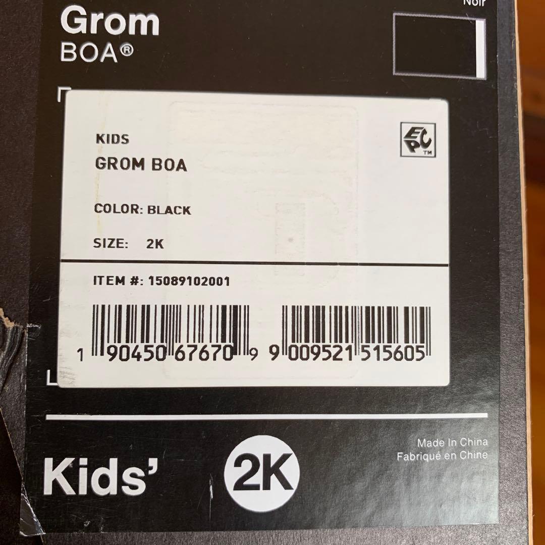 BURTON Kids スノーボードブーツ Grom BOA 2K 20.5