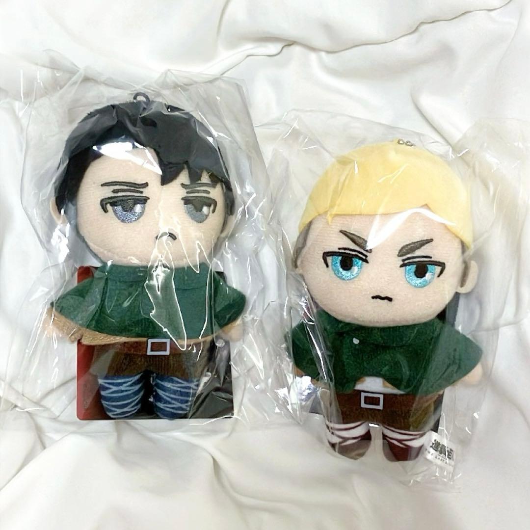 進撃の巨人 マスコット エルヴィン リヴァイ