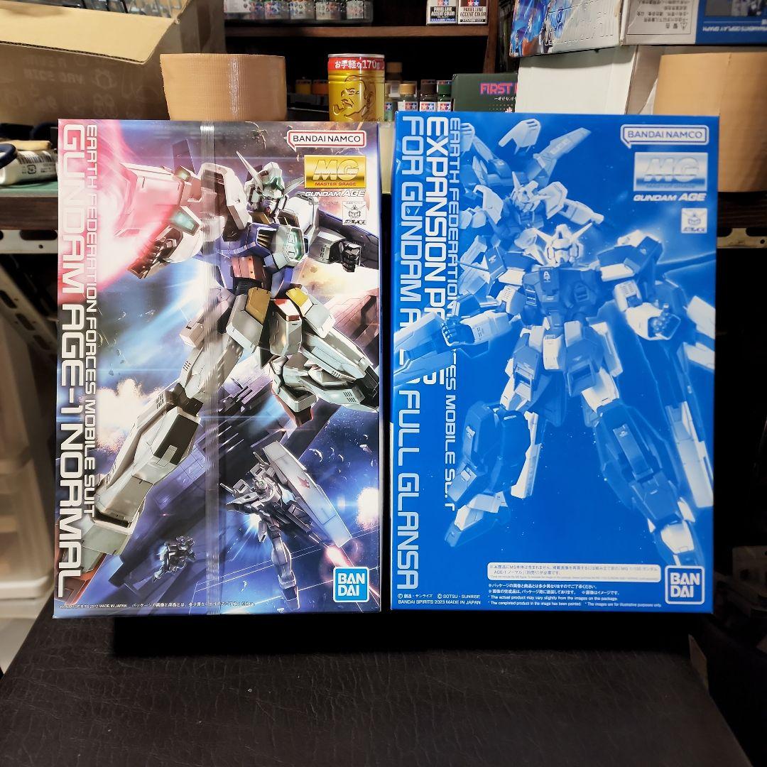 MG　ガンダムAGE1&フルグランサキット