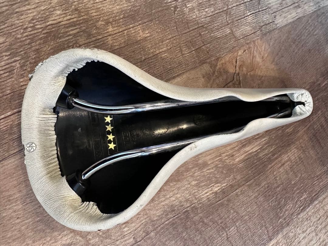 NJS 日東 シートポスト 27.2mm w30 FIVEGOLD 7 サドル付