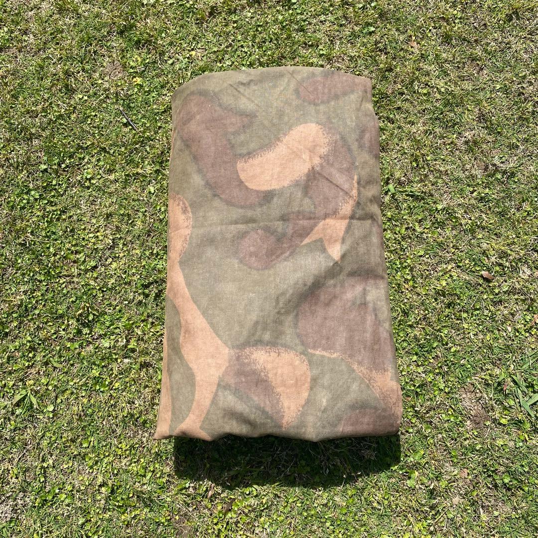 ひ*ち様 ハンガリー軍　軍幕　ポンチョ　１枚②　迷彩　ハリケーンカモ