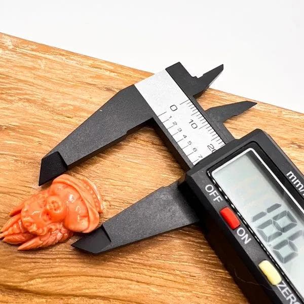 天然珊瑚　彫刻　F9タイプ