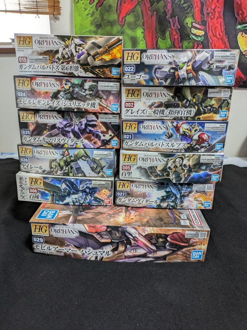 【ガンダムまとめ売り】HG鉄血のオルフェンズ ガンプラ 11点セット