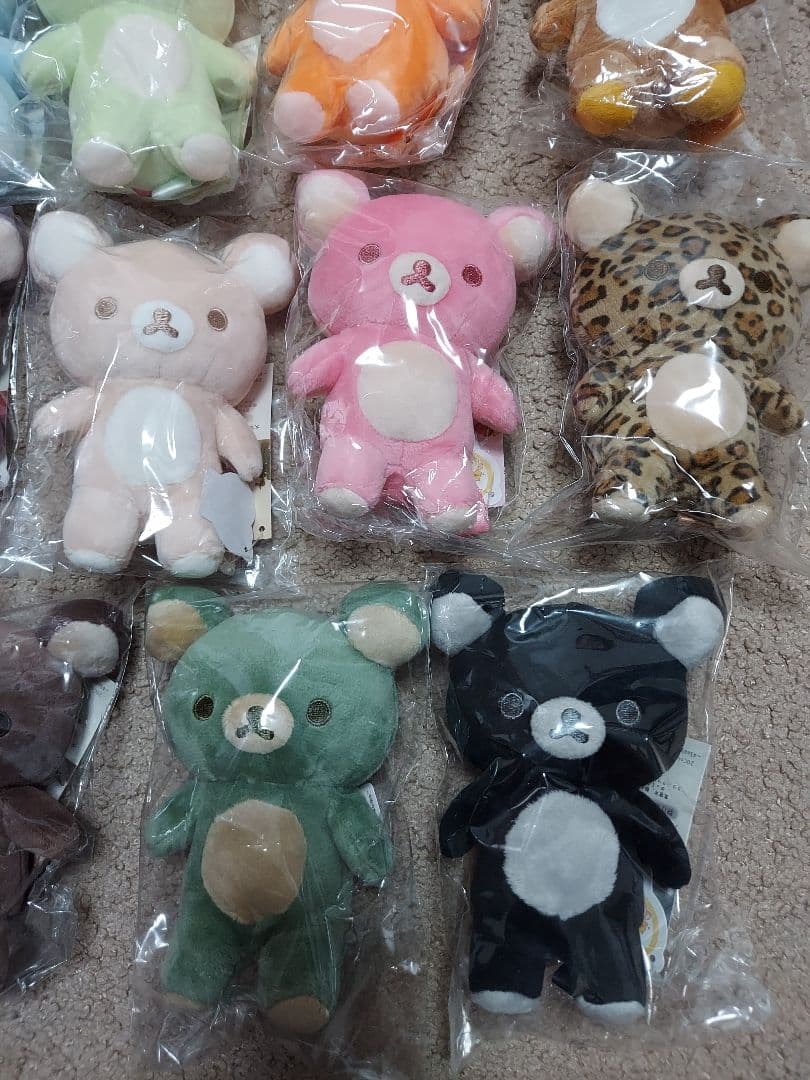 リラックマ　20colorsぬいぐるみ　19種類　セミコンプリート 新品未開封