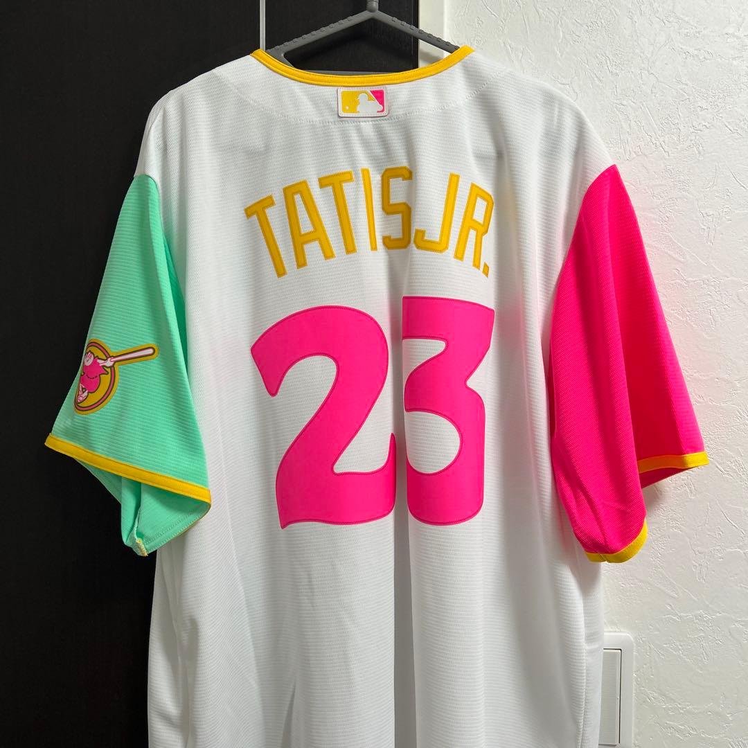 ナイキ　サンディエゴ　パドレス　シティコネクト　タティス jr Mサイズ
