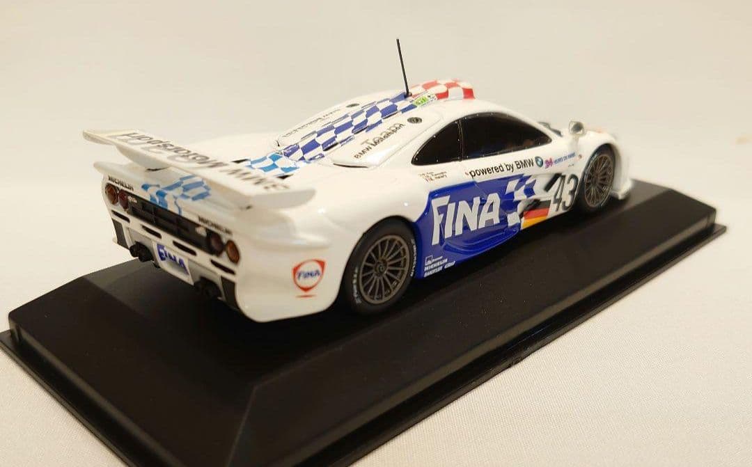 ミニチャンプス　希少　McLaren F1 GTR LM　ディーラーモデル