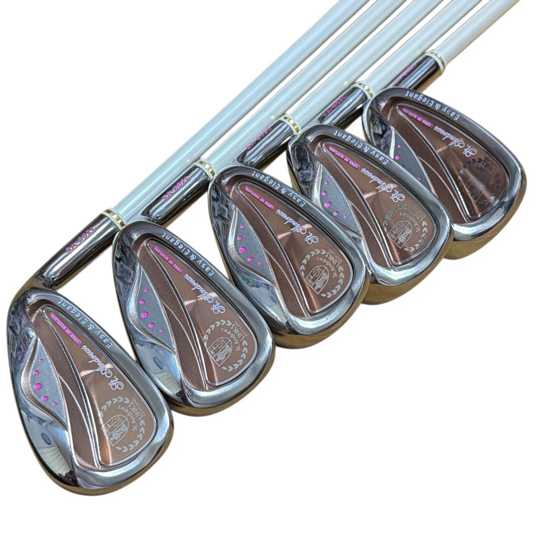 【美品】St.Andrews SA-602L レディース ハーフセット 8本 L