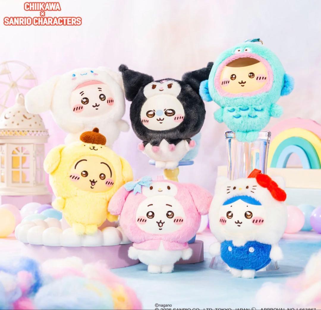 ちいかわ×サンリオキャラクターズ Kiramekko(クロミ、マイメロ)