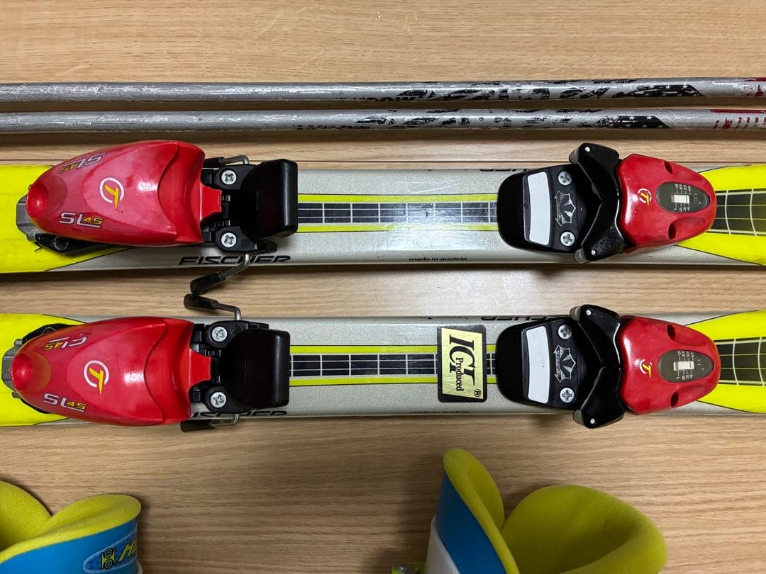 FISCHER Hart ジュニアスキー4点セット フィッシャー ハート 男の子