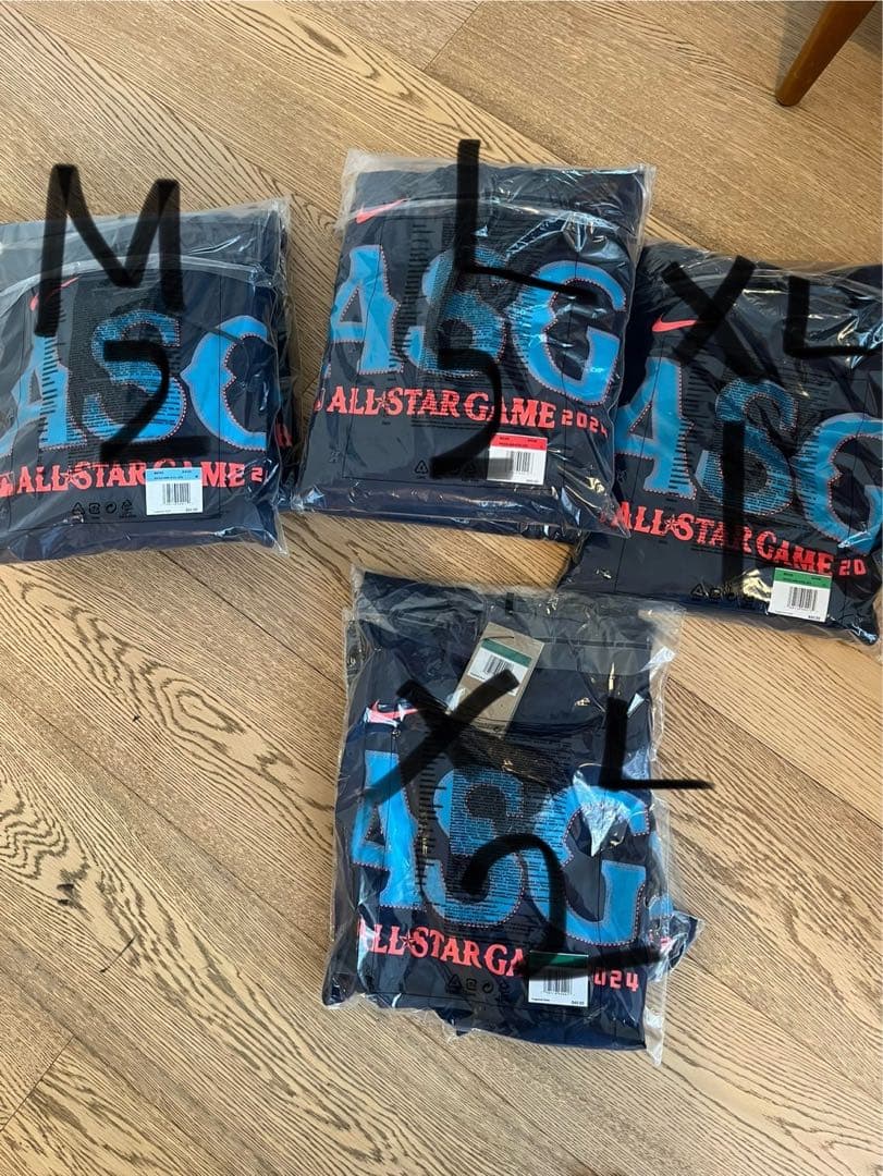 海外XL：MLB 2024年オールスターゲーム オーセンティック Tシャツ