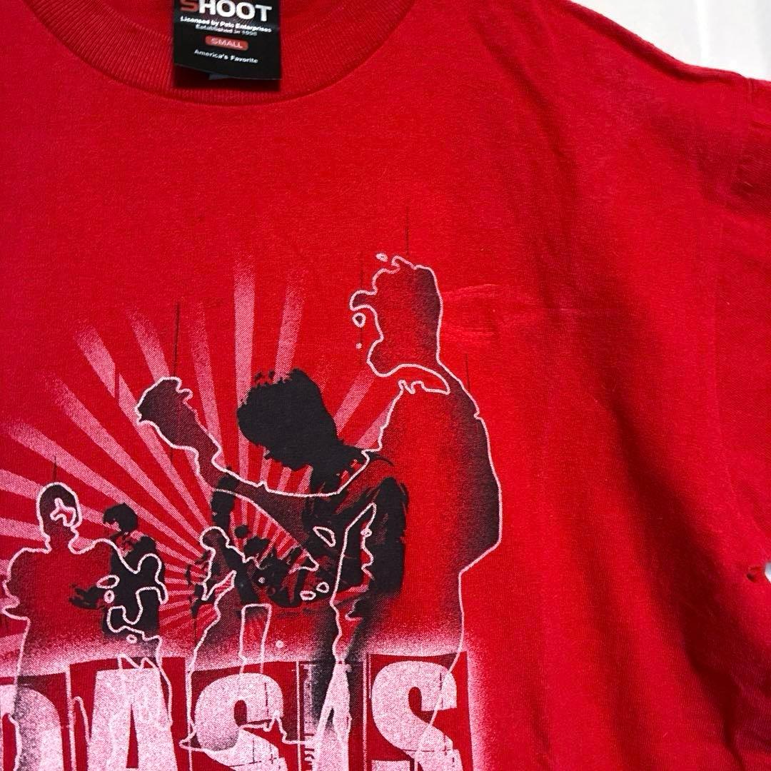ビンテージ 2005 オアシス oasis Tシャツ 赤